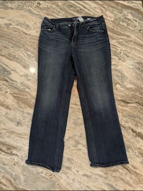 Time & Tru Dark Boot Cut Jeans